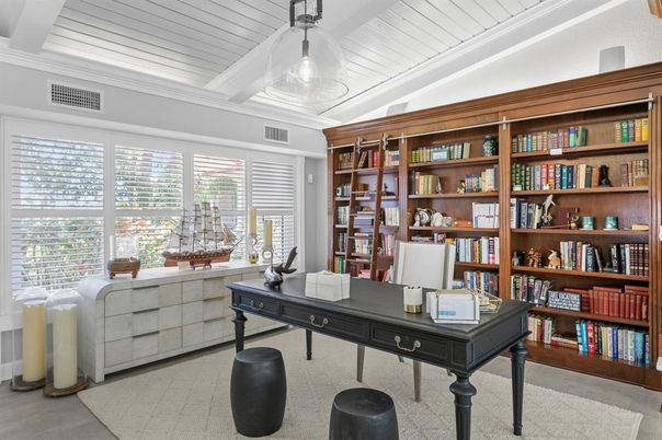 Home Office, Interior, Pendant Lights