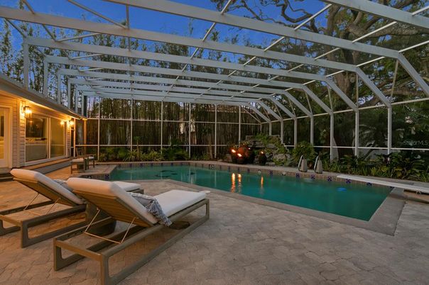 Glass Ceilings, Interior, Pool, Sun Room