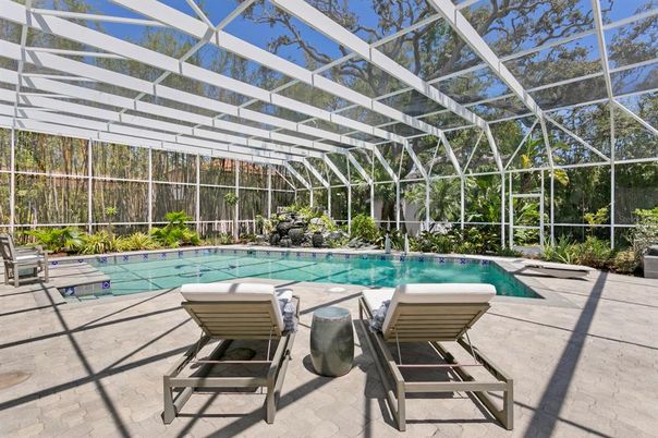 Glass Ceilings, Interior, Pool, Sun Room