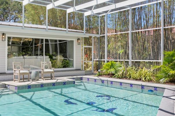 Glass Ceilings, Interior, Pool, Sun Room