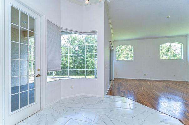 Empty room, Interior, Marble, Wood Texture Flooring