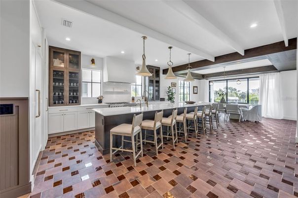 Interior, Kitchen, Pendant Lights, Recessed Lighting