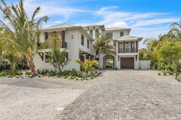 Attached, Backyard, Exterior, Facade, Mediterranean
