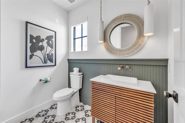 Bathroom, Interior, Pendant Lights