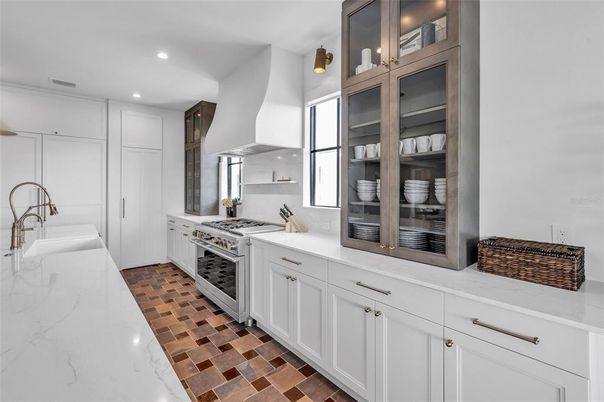 Interior, Kitchen, Recessed Lighting, Stainless Steel Appliances