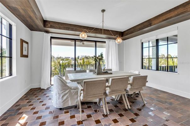 Dining room, Interior, Pendant Lights
