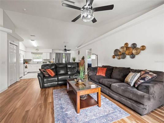 Interior, Kitchen, Living room, Wood Texture Flooring