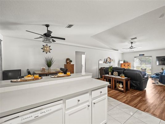 Dining room, Interior, Kitchen, Living room, Wood Texture Flooring