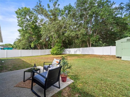 Backyard, Exterior