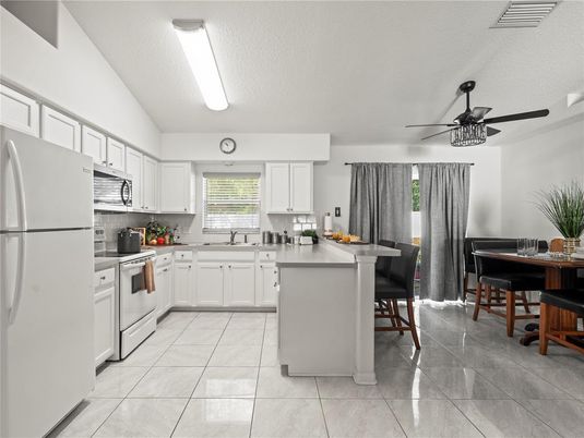 Dining room, Interior, Kitchen