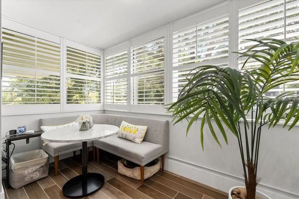 Interior, Sun Room, Wood Texture Flooring