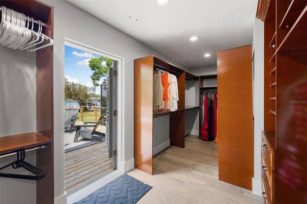 Interior, Recessed Lighting, Walk-in Closets, Wood Texture Flooring