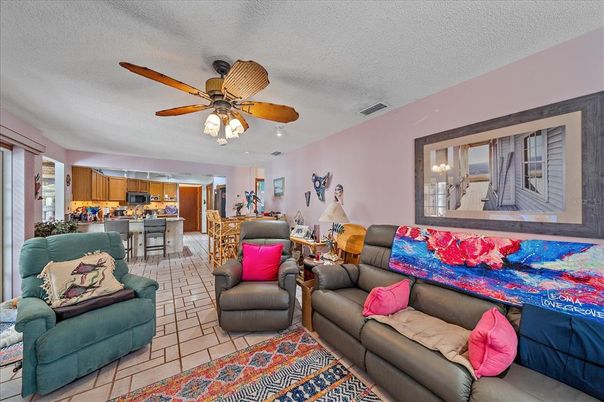 Interior, Kitchen, Living room