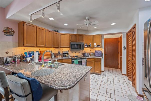 Interior, Kitchen, Recessed Lighting