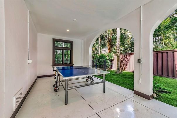 Exterior, Game Room