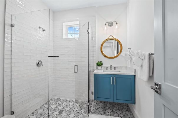 Bathroom, Glass Shower, Interior