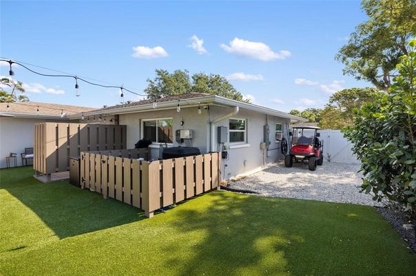 Backyard, Exterior