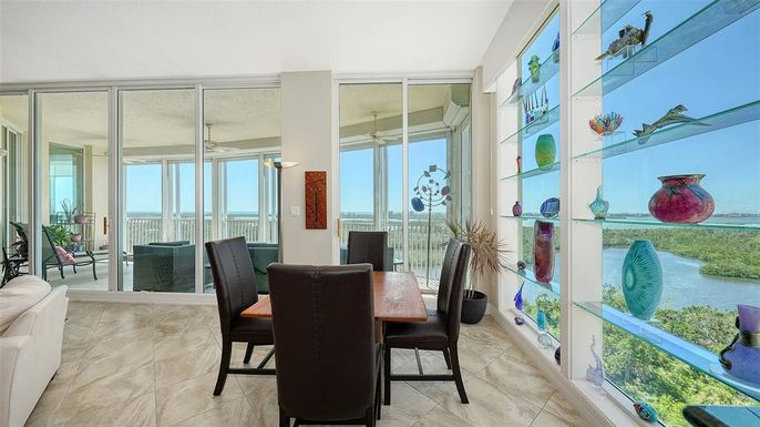 Dining room, Interior, Water