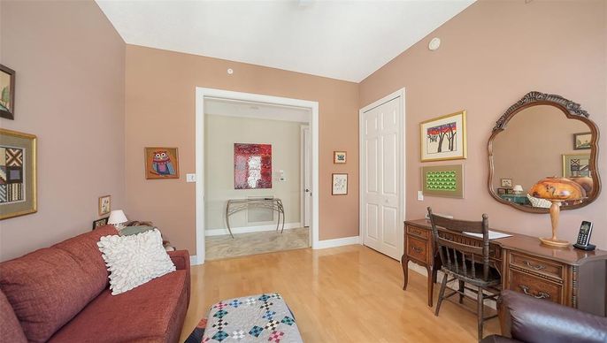 Home Office, Interior, Wood Texture Flooring