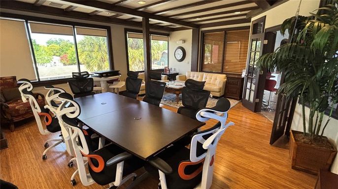 Dining room, Interior, Wood Texture Flooring