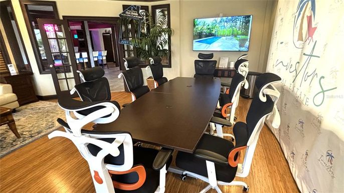 Dining room, Interior, Wood Texture Flooring