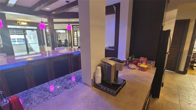 Interior, Recessed Lighting, Wooden Beams