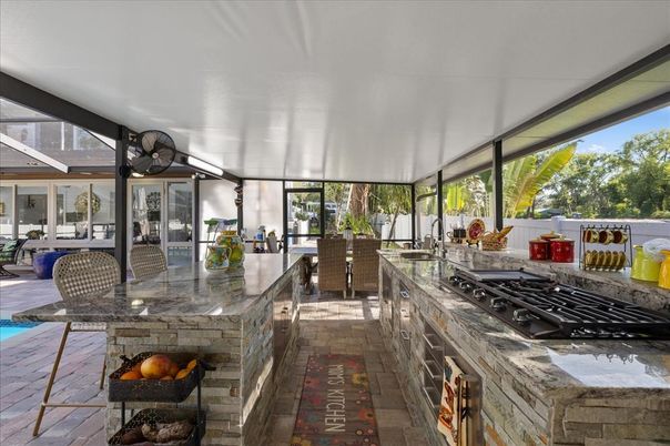 Interior, Kitchen, Sun Room