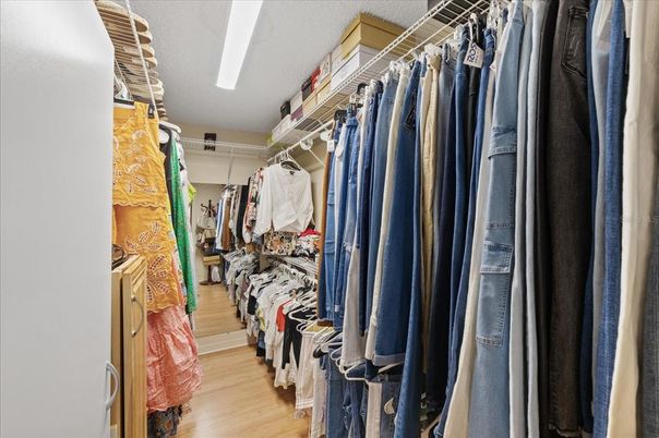 Interior, Walk-in Closets, Wood Texture Flooring