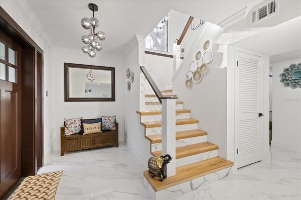 Interior, Marble, Pendant Lights