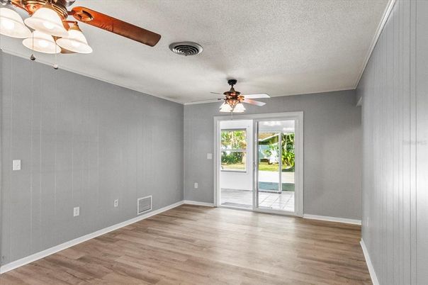 Empty room, Interior, Wood Texture Flooring