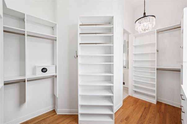Chandelier, Interior, Pendant Lights, Walk-in Closets, Wood Texture Flooring