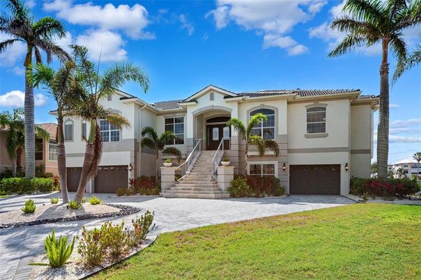 Attached, Backyard, Exterior, Facade, Mediterranean