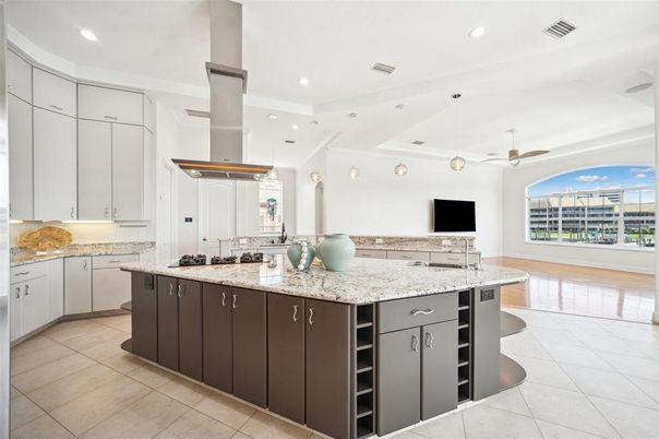 Interior, Kitchen, Pendant Lights, Recessed Lighting