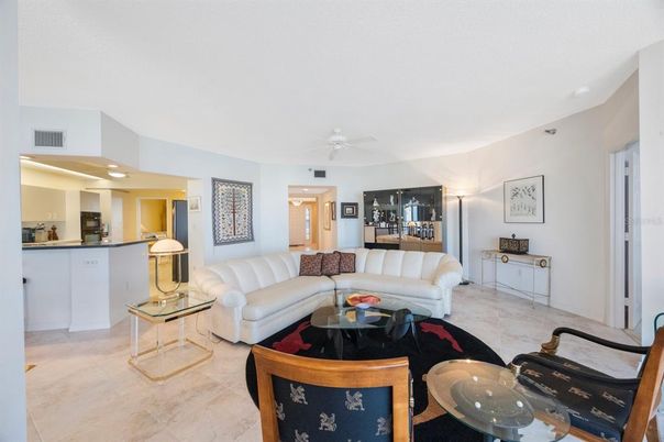 Interior, Kitchen, Living room, Recessed Lighting