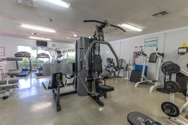 Fitness Equipment, Gym, Interior