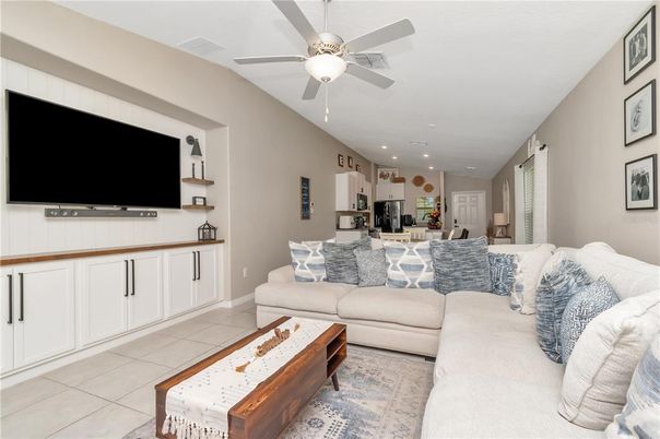 Interior, Kitchen, Living room, Recessed Lighting