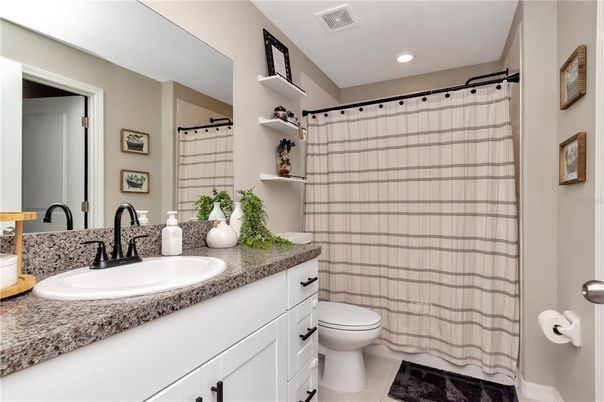 Bathroom, Interior, Recessed Lighting