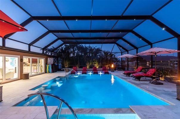 Glass Ceilings, Interior, Pool, Sun Room