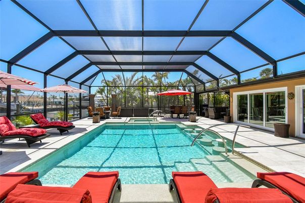 Glass Ceilings, Interior, Pool, Sun Room