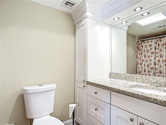 Bathroom, Interior, Recessed Lighting