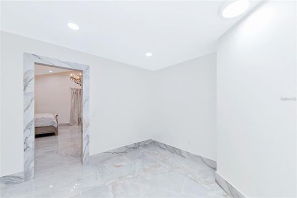 Interior, Marble, Recessed Lighting