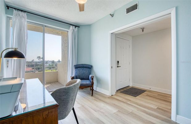 Home Office, Interior, Wood Texture Flooring