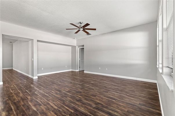 Empty room, Interior, Wood Texture Flooring