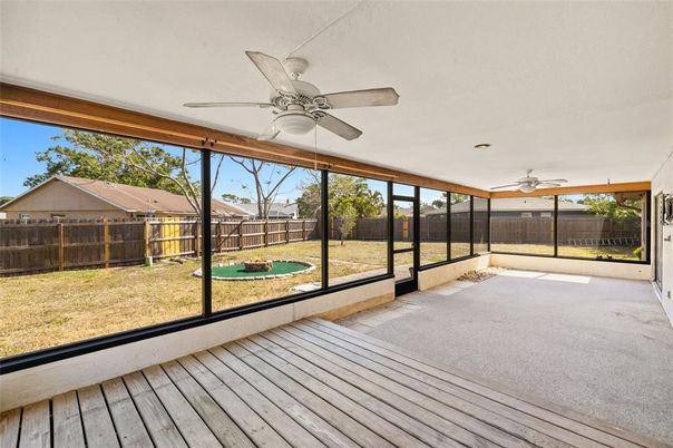 Interior, Sun Room, Wood Texture Flooring