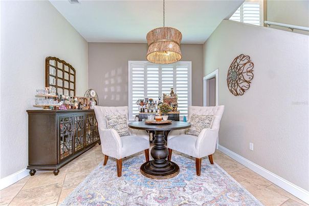Dining room, Interior, Pendant Lights