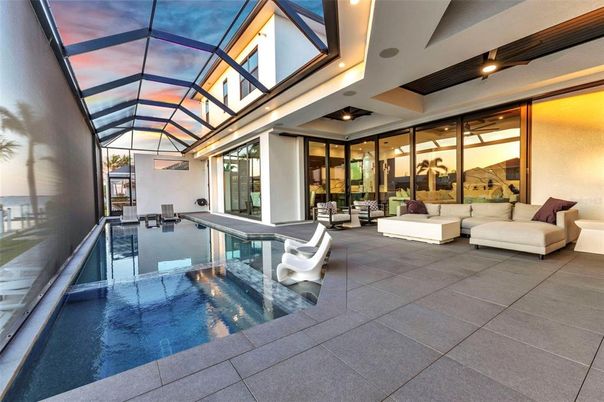 Glass Ceilings, Interior, Pool, Sun Room