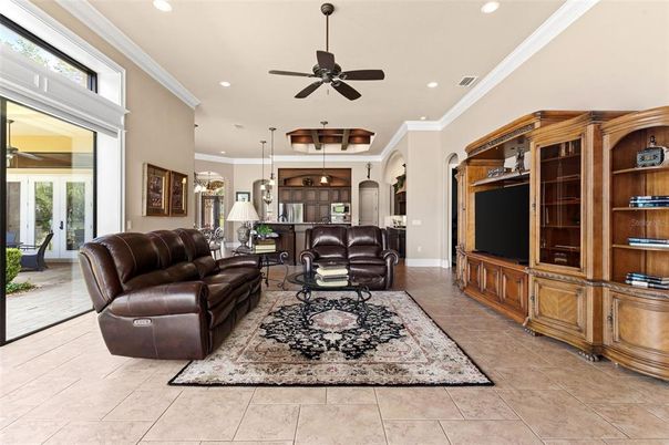 Interior, Kitchen, Living room, Pendant Lights, Recessed Lighting