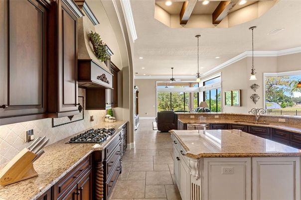Interior, Kitchen, Pendant Lights, Recessed Lighting