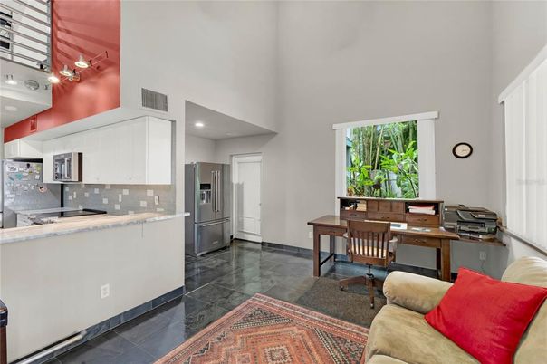 Home Office, Interior, Kitchen, Recessed Lighting
