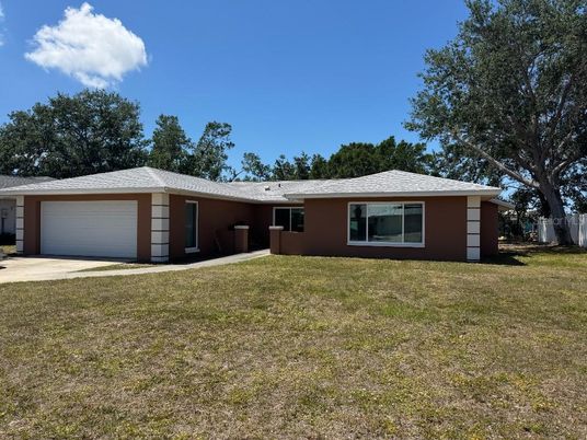 Attached, Backyard, Exterior, Facade, Ranch